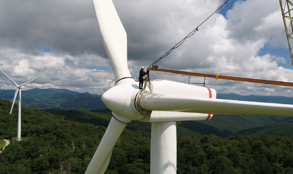 グリーンパワーくずまき風力発電所